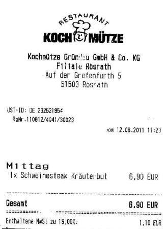 hmiv Hffner Kochmtze Restaurant